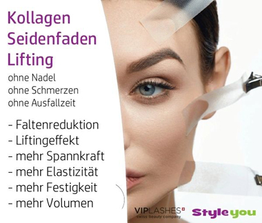 Anti Aging Kollagen Seidenfaden Lifting